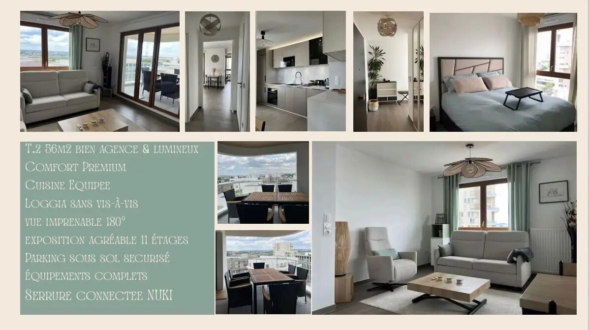 Appartement à louer, 47m², Asnières-sur-Seine