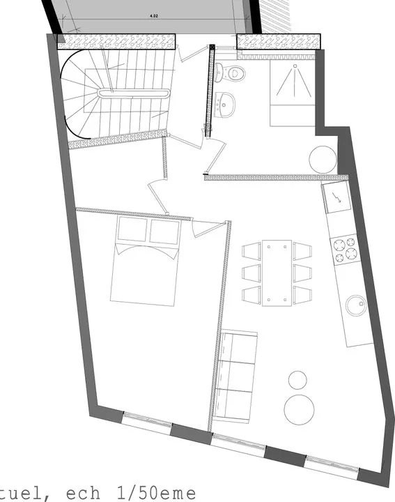 Appartement à louer, 45m², Rouen