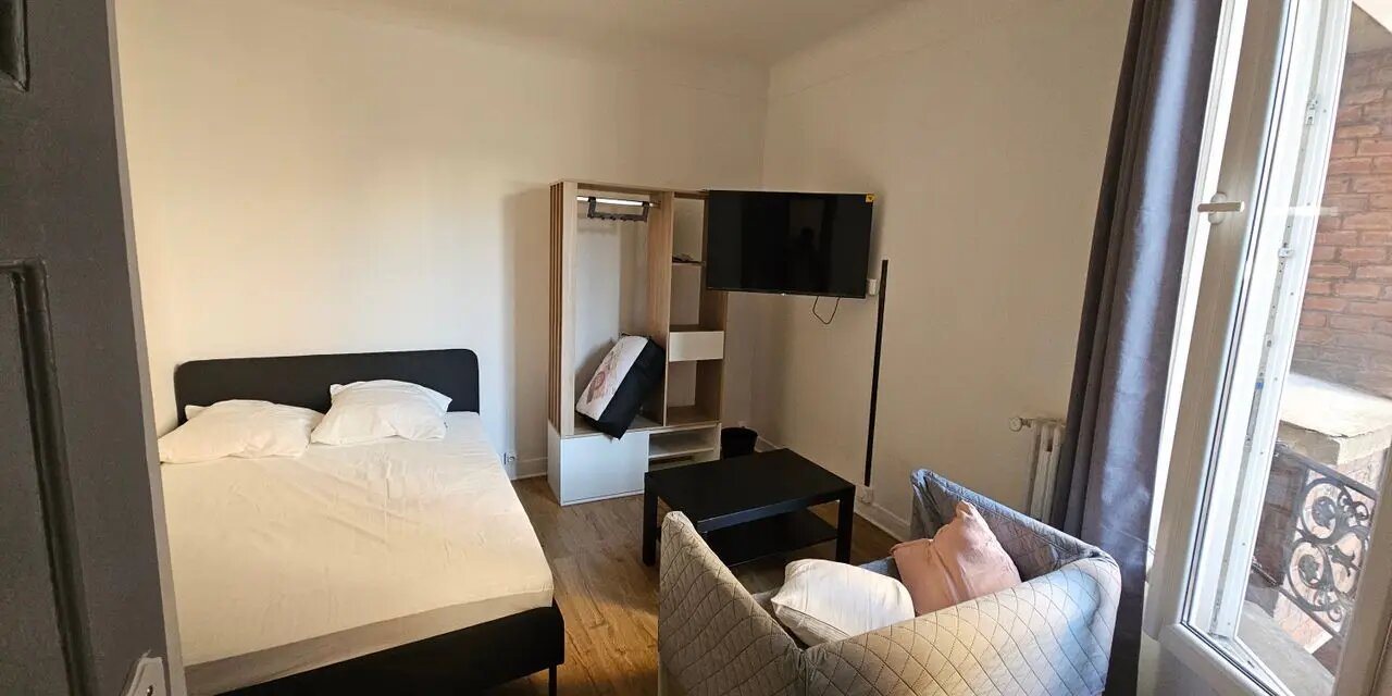 Appartement à louer, 21m², Saint-Ouen-sur-Seine