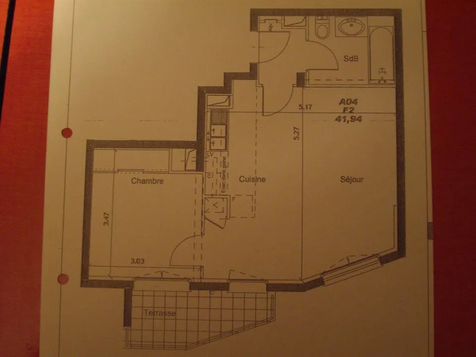 Appartement à louer, 42m², Colmar