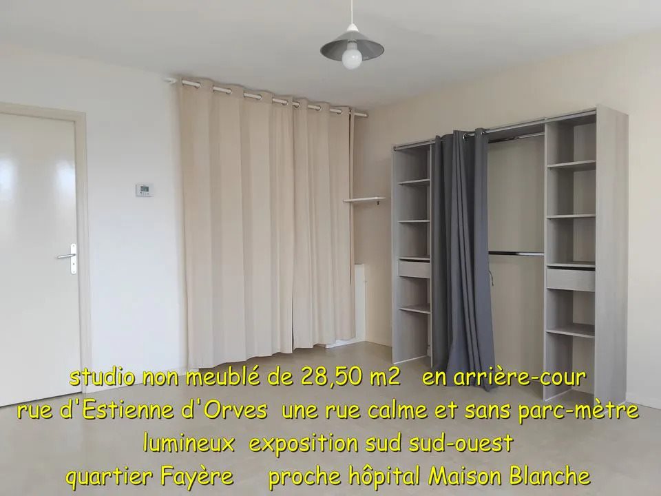 Appartement à louer, 28m², Reims
