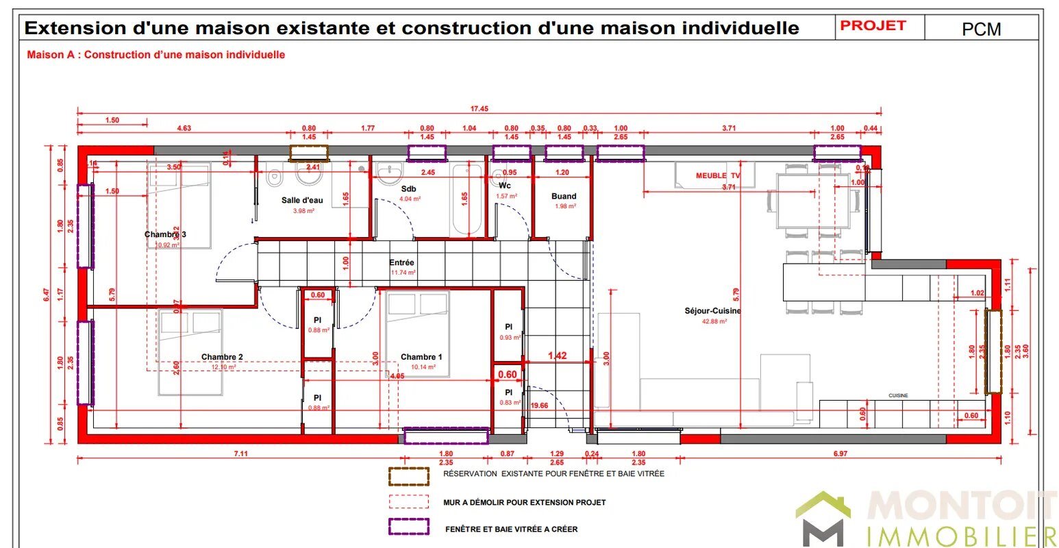 Maison à vendre, 105m², Thiais