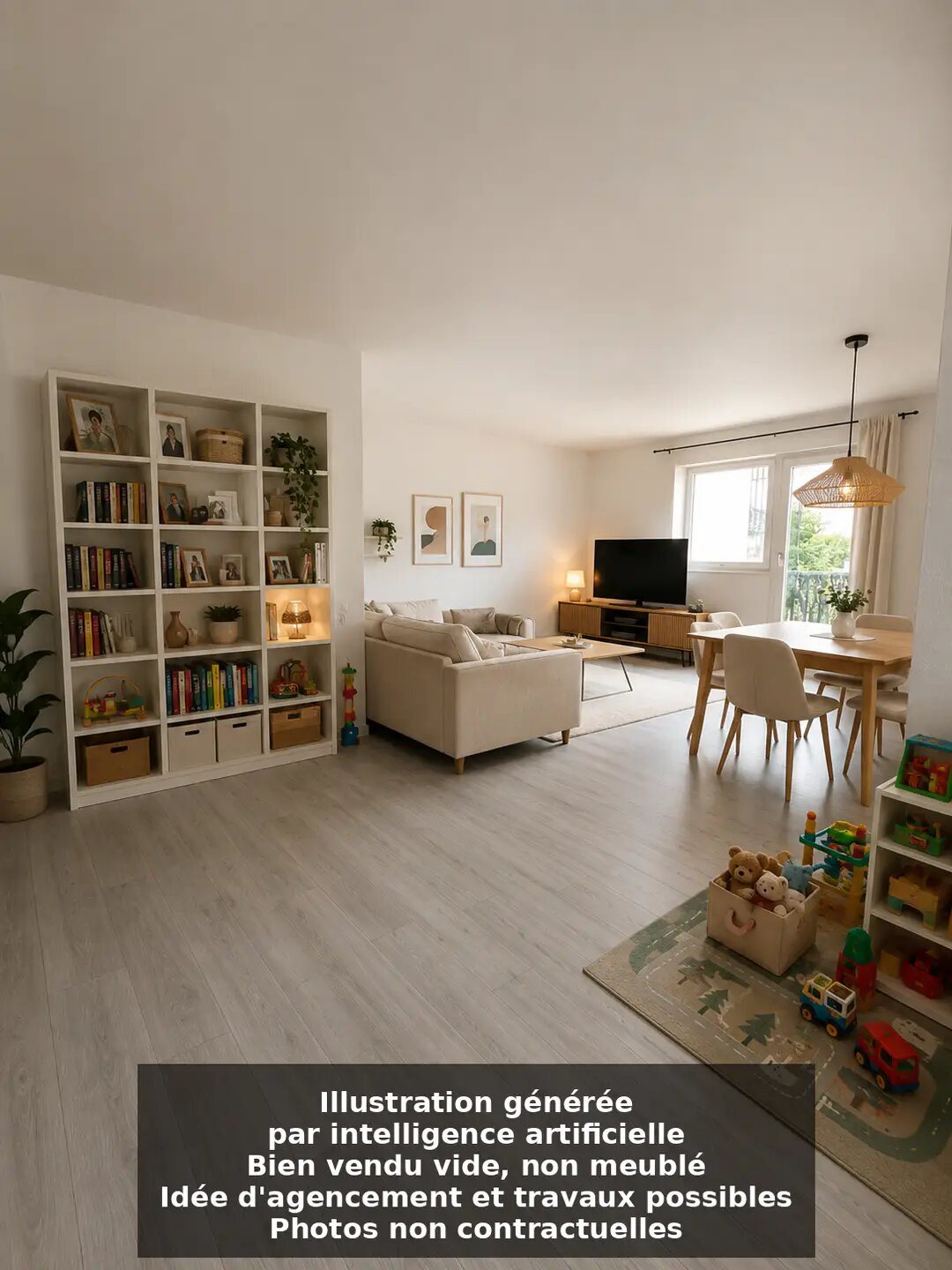 Appartement à vendre, 54m², Boissy-Saint-Léger