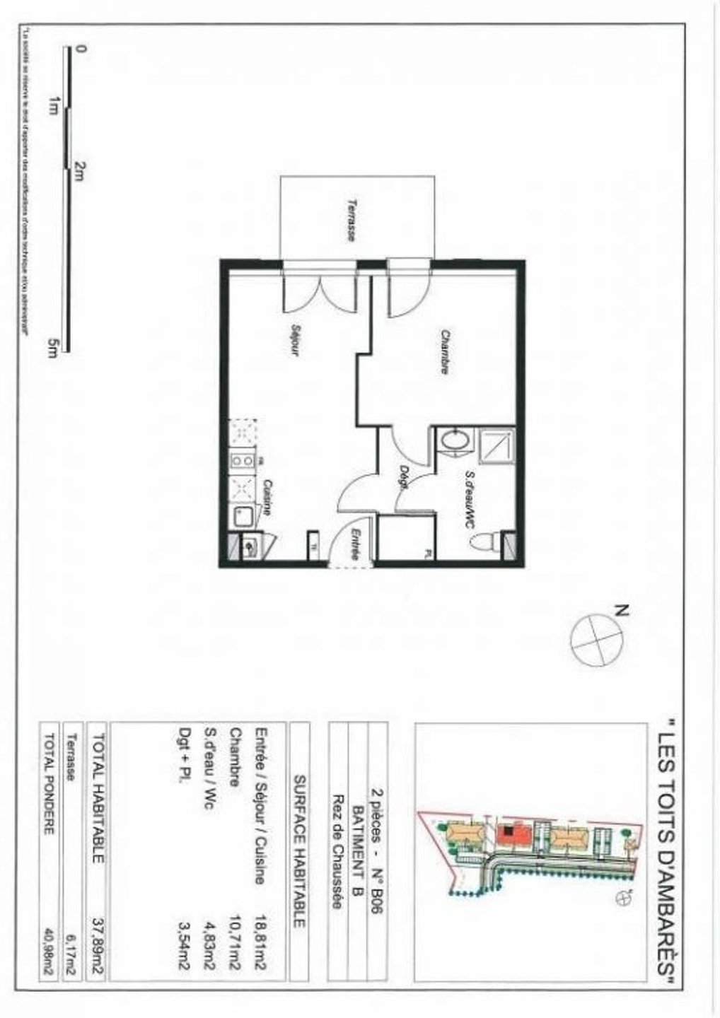 Appartement à louer, 37m², Ambarès-et-Lagrave