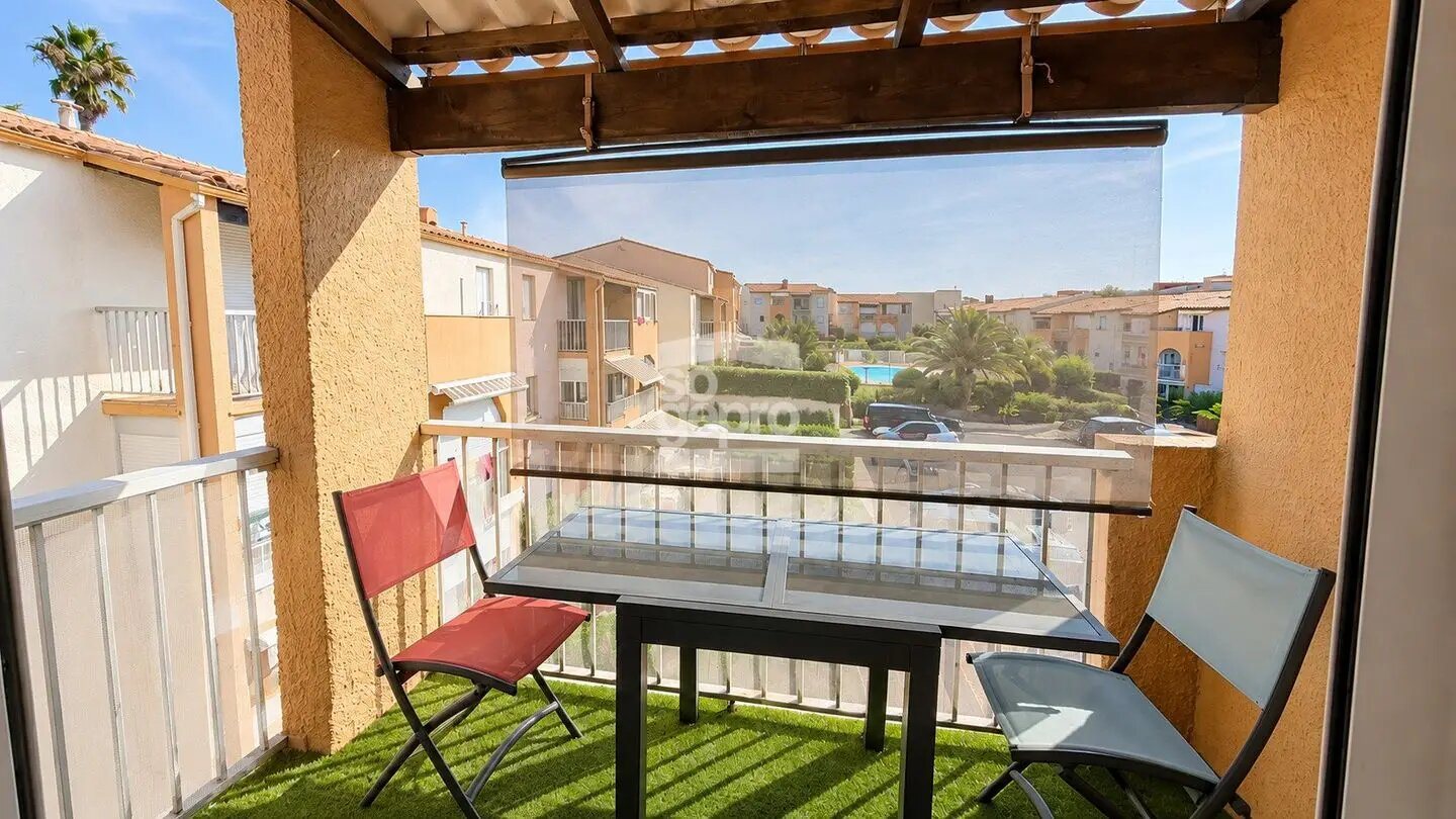 Appartement à louer, 25m², Agde (Cap d'Agde)
