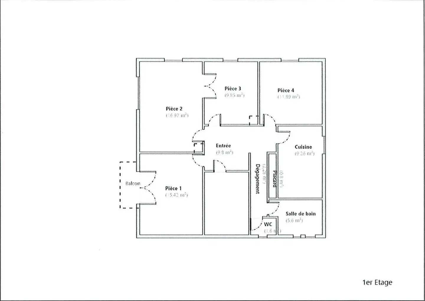 Appartement à louer, 84m², Haguenau