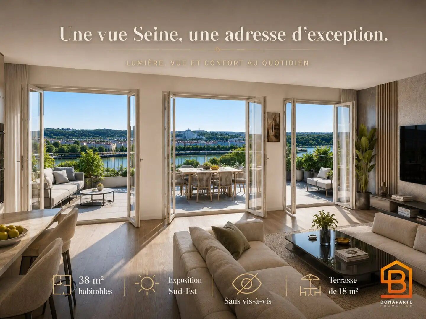 Appartement à vendre, 38m², Puteaux