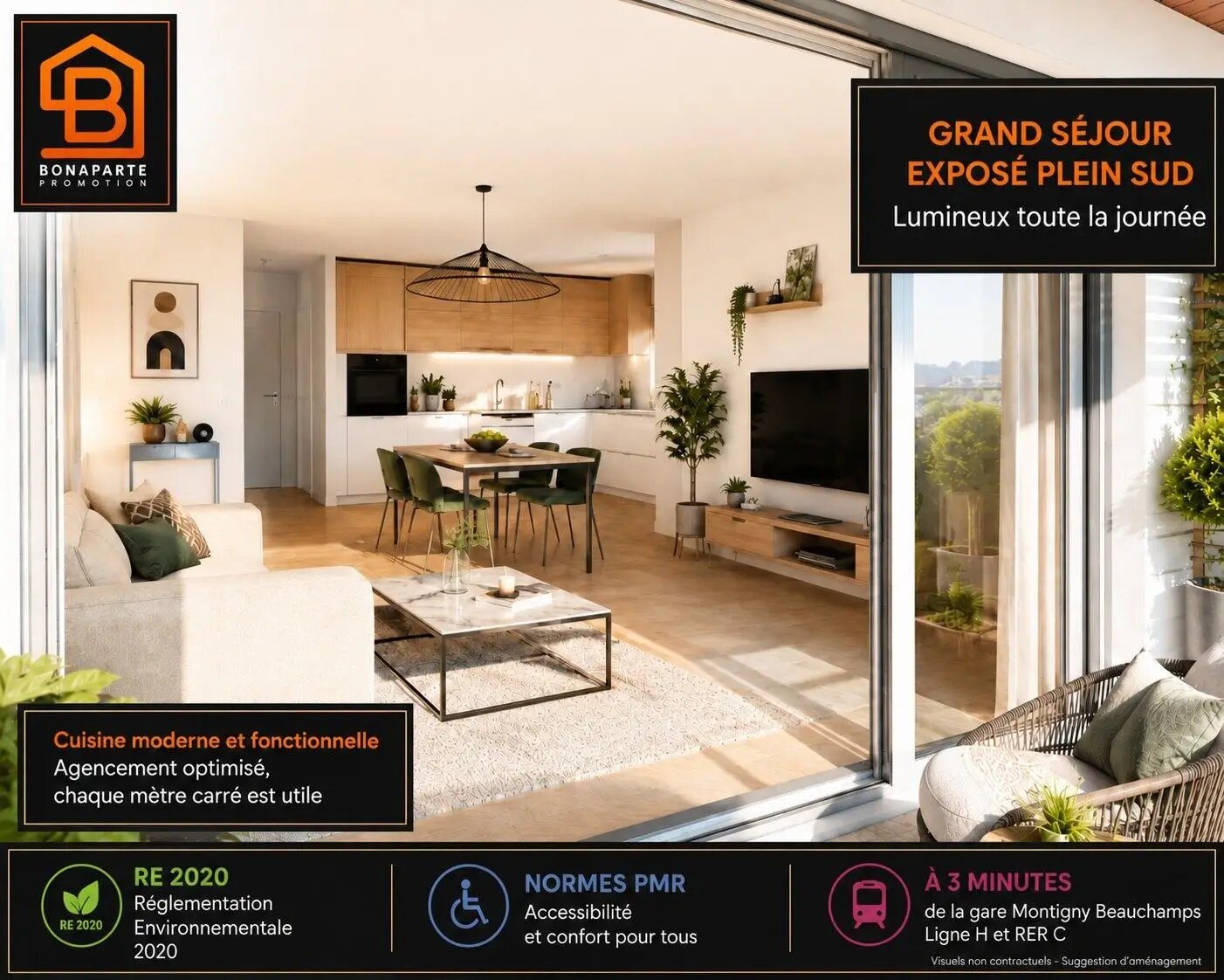 Appartement à vendre, 49m², Montigny-lès-Cormeilles