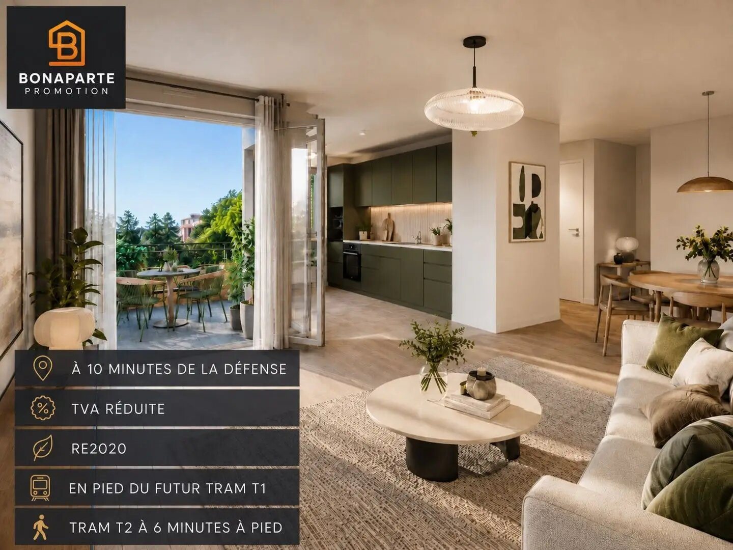 Appartement à vendre, 83m², Nanterre
