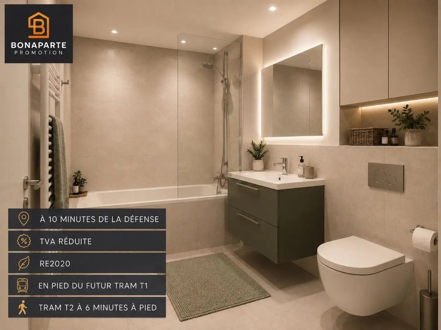 Appartement à vendre, 83m², Nanterre