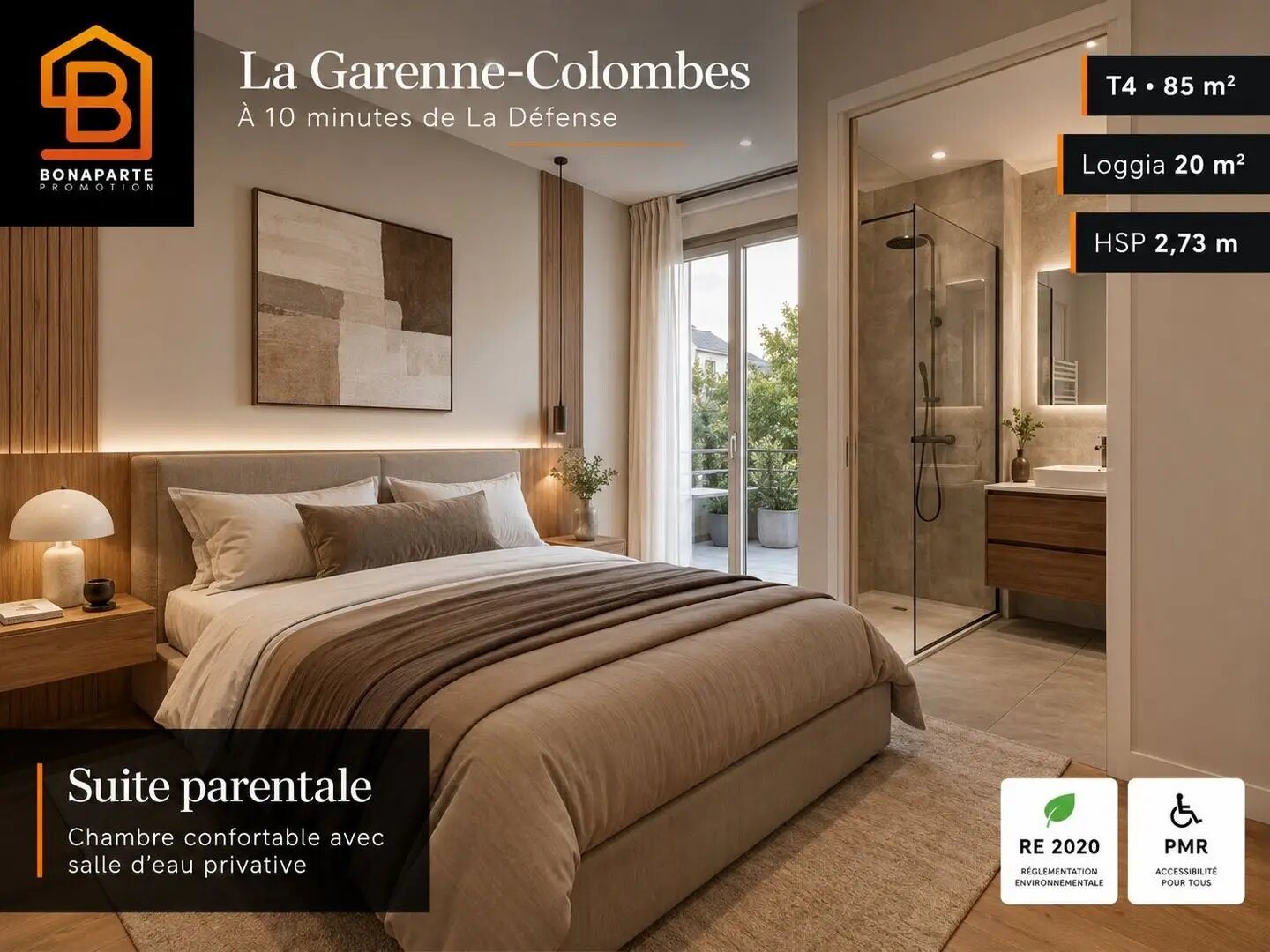Appartement à vendre, 85m², La Garenne-Colombes