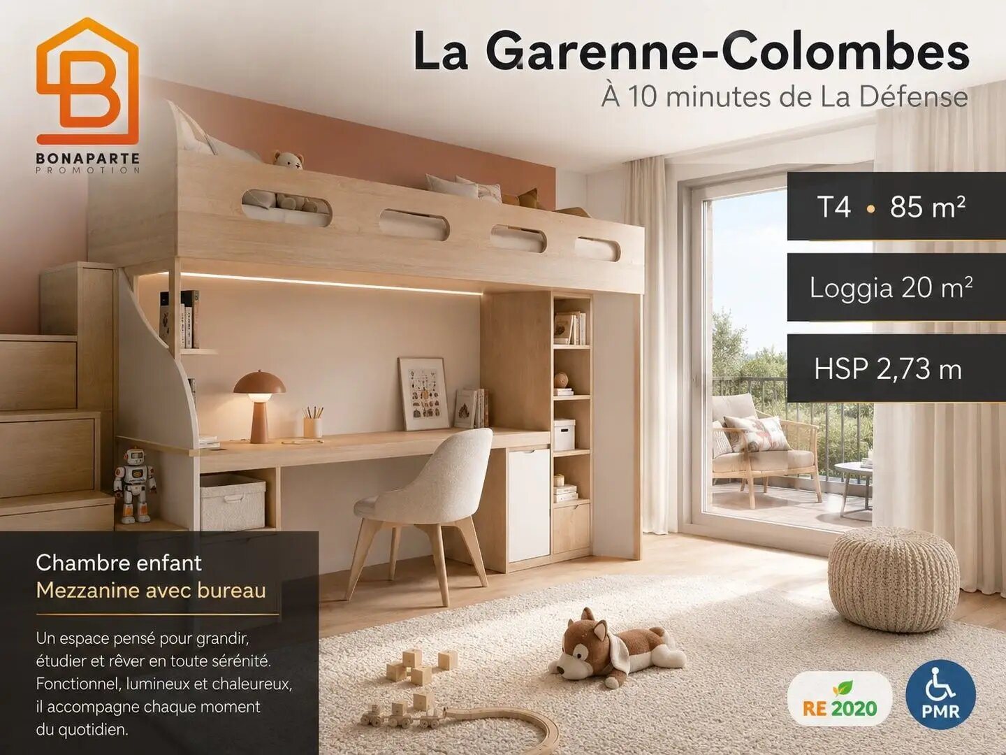 Appartement à vendre, 85m², La Garenne-Colombes