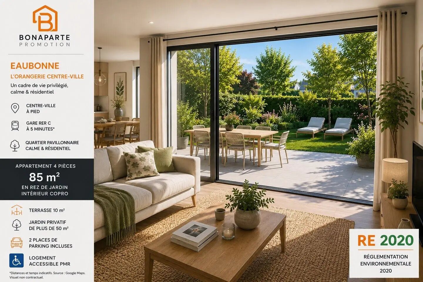 Appartement à vendre, 85m², Eaubonne