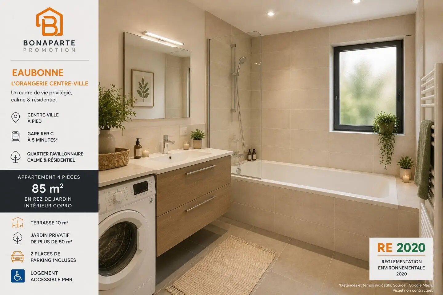 Appartement à vendre, 85m², Eaubonne