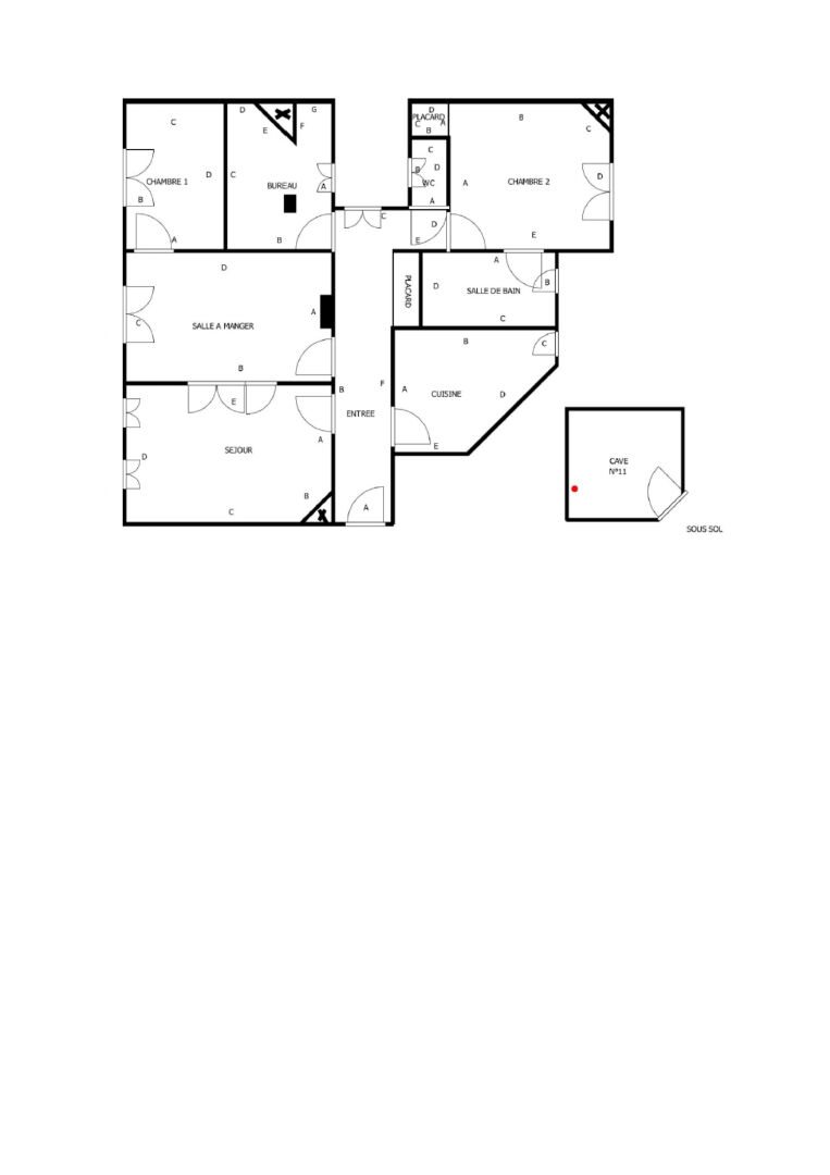 Appartement à louer, 88m², Courbevoie