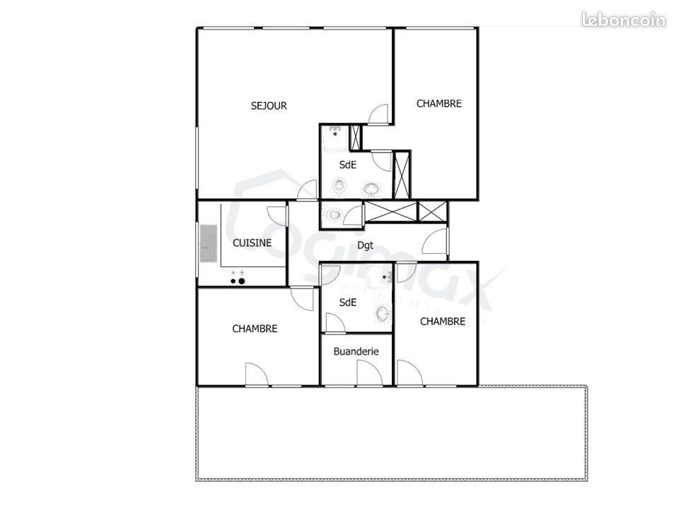 Appartement à vendre, 92m², La Rochelle