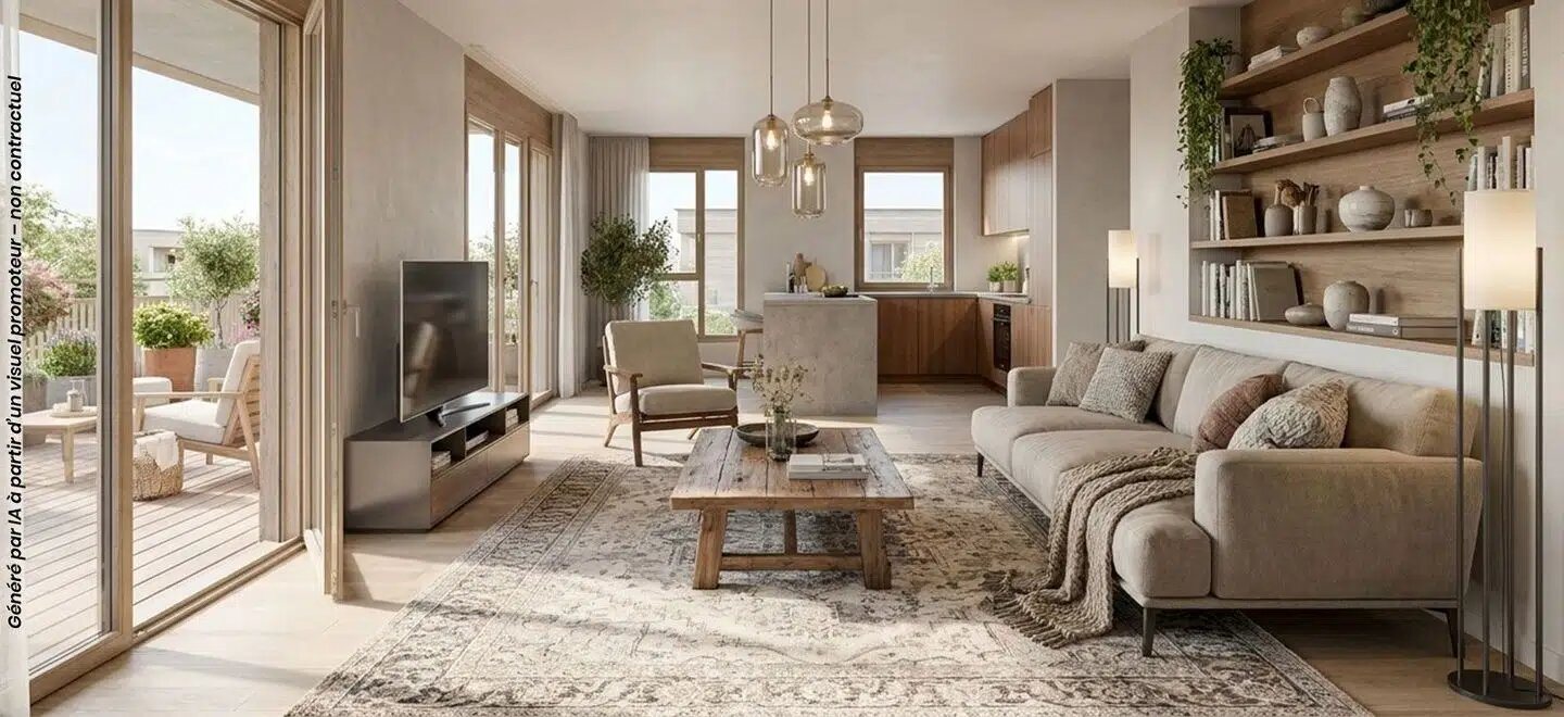 Appartement à vendre, 56m², Trilport