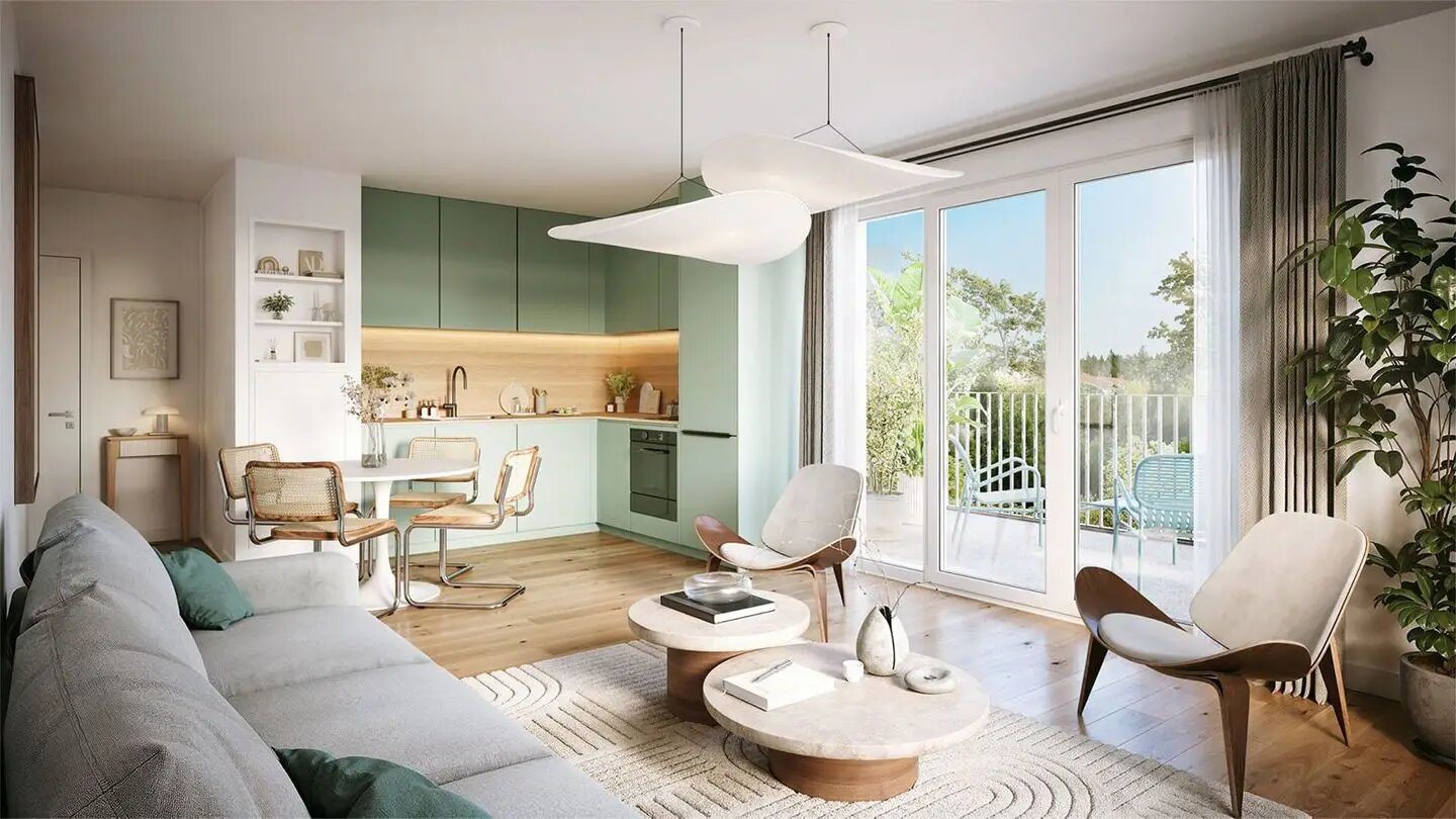 Appartement à vendre, 60m², Le Coudray-Montceaux