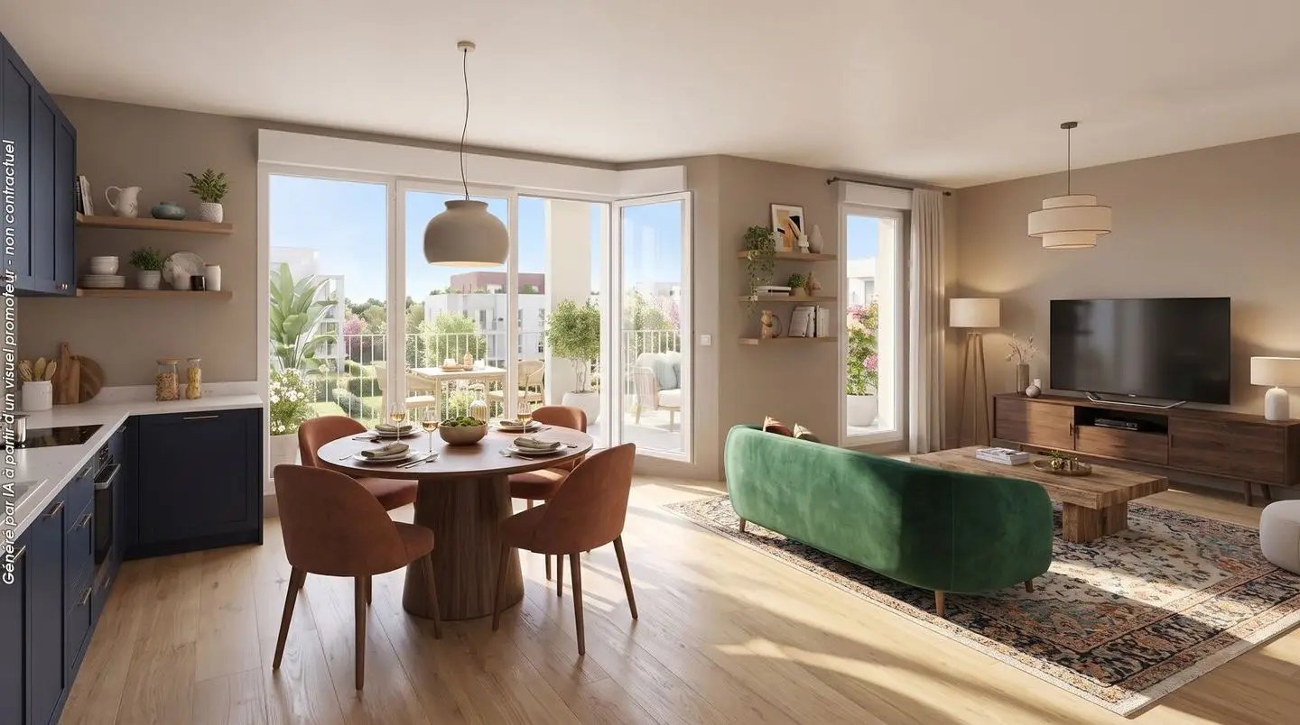 Appartement à vendre, 74m², Grigny