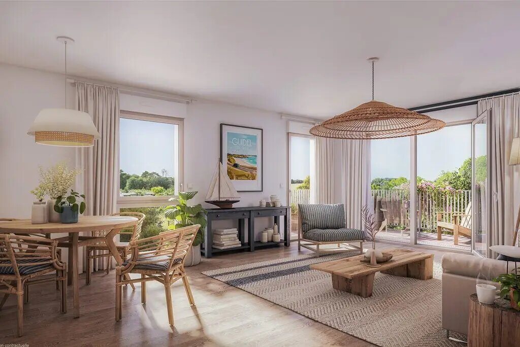 Appartement à vendre, 62m², Guidel
