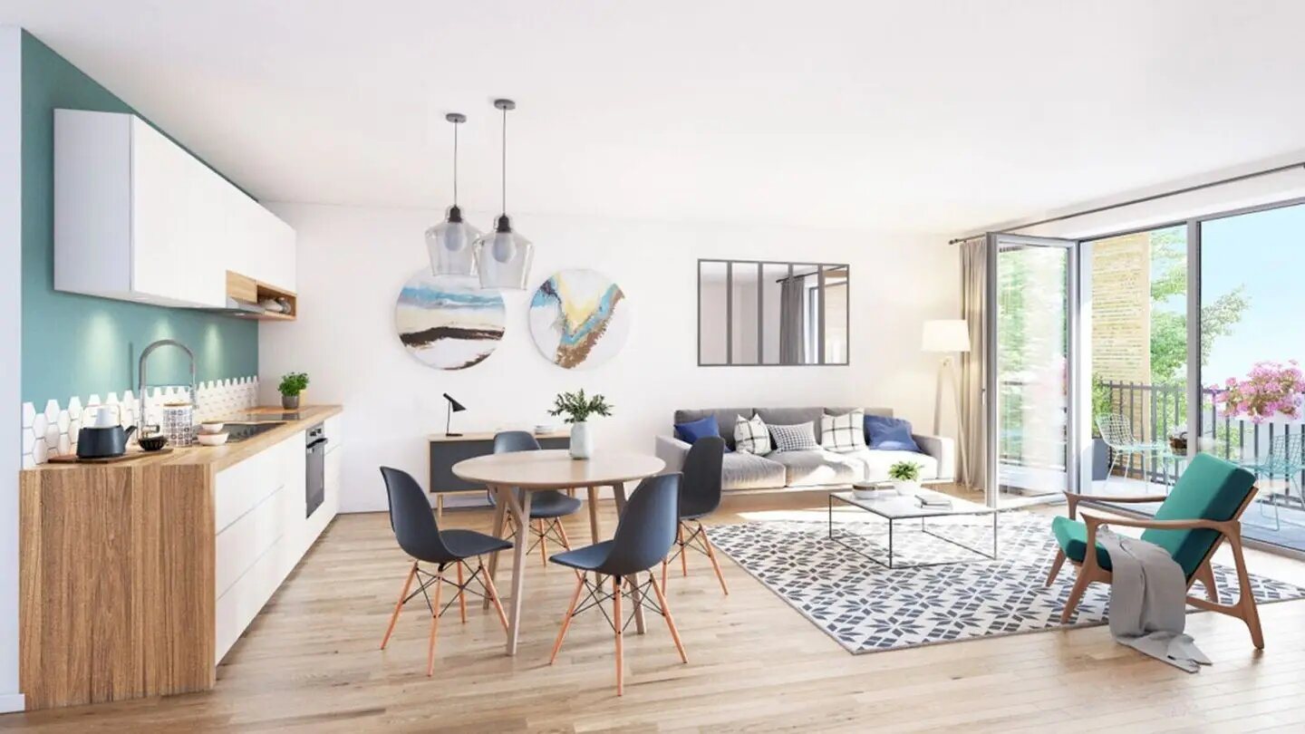 Appartement à vendre, 91m², Pantin