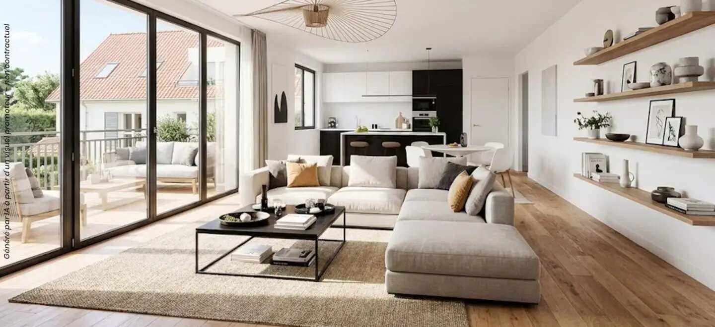 Appartement à vendre, 44m², Cucq