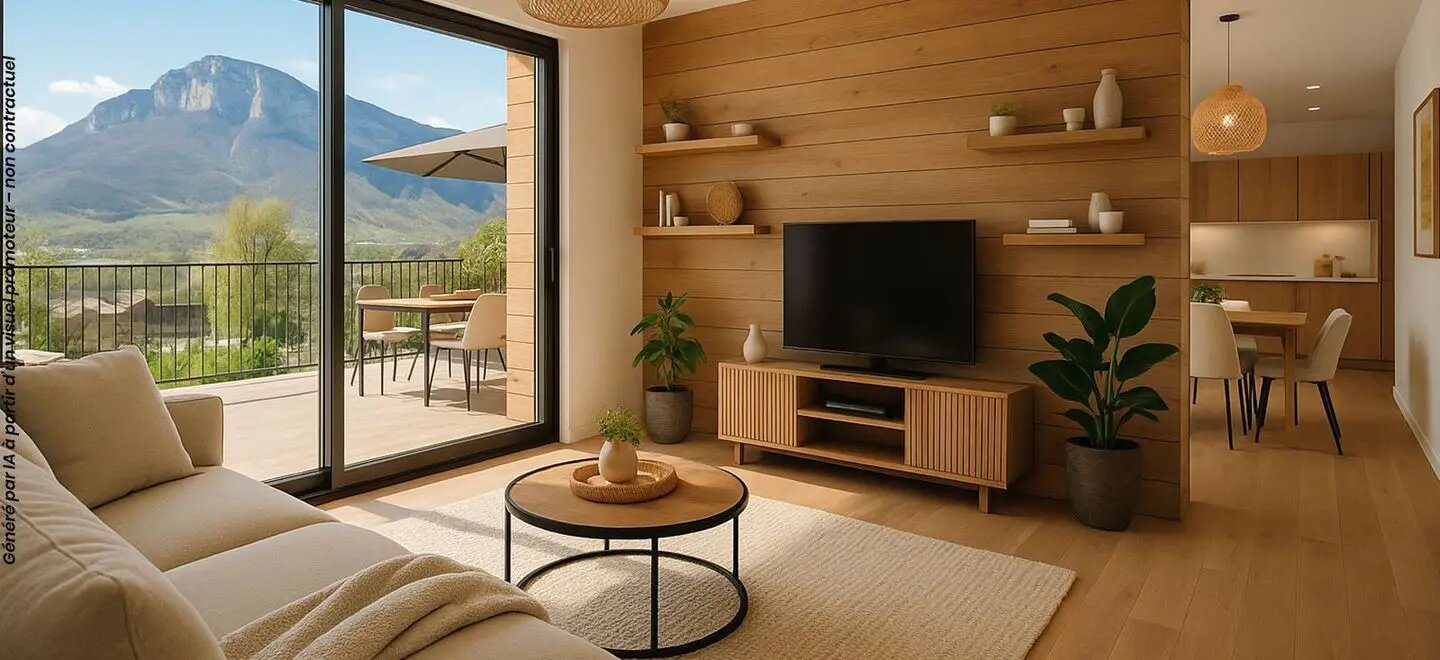 Appartement à vendre, 60m², Saint-Alban-Leysse