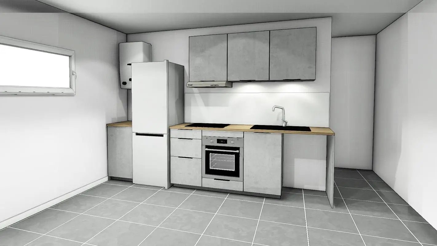 Appartement à louer, 61m², Moirans