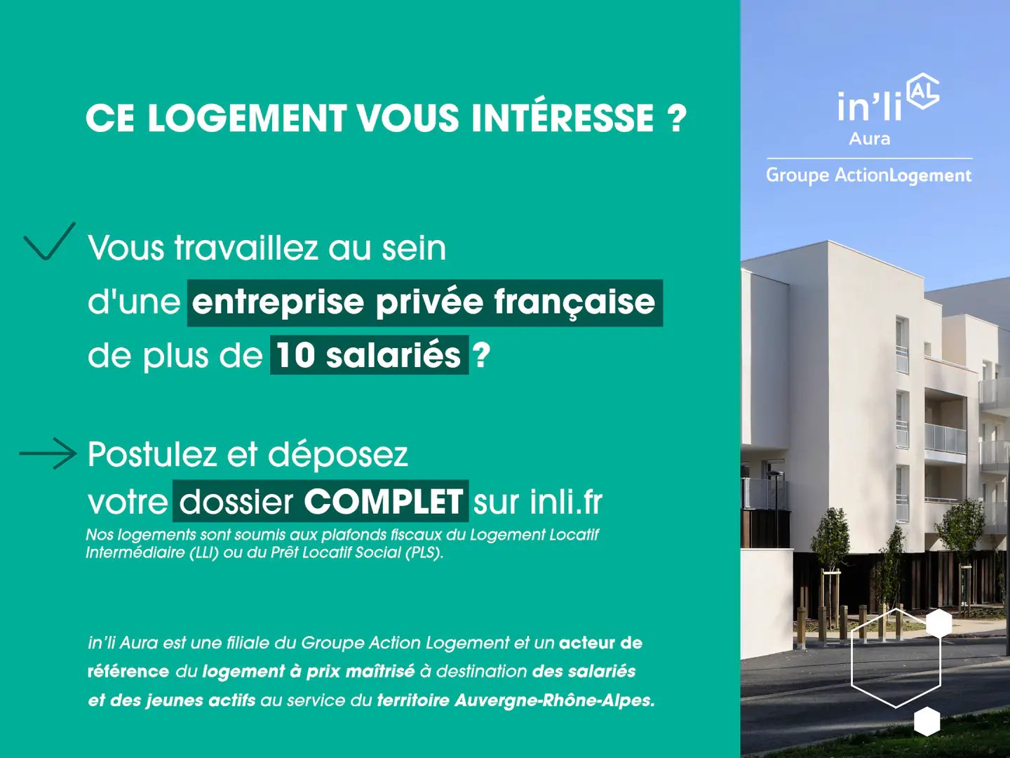 Appartement à louer, 49m², Messimy