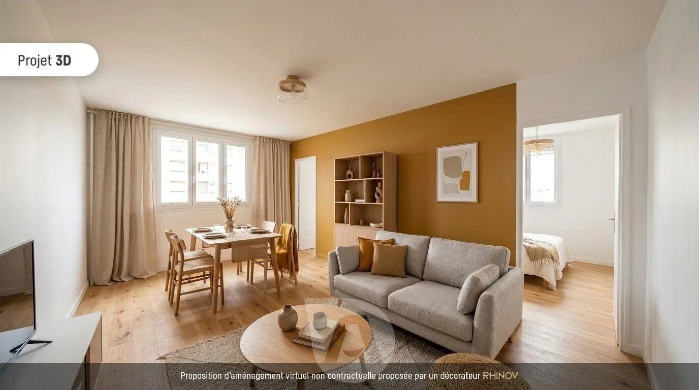 Appartement à vendre, 54m², Villeurbanne
