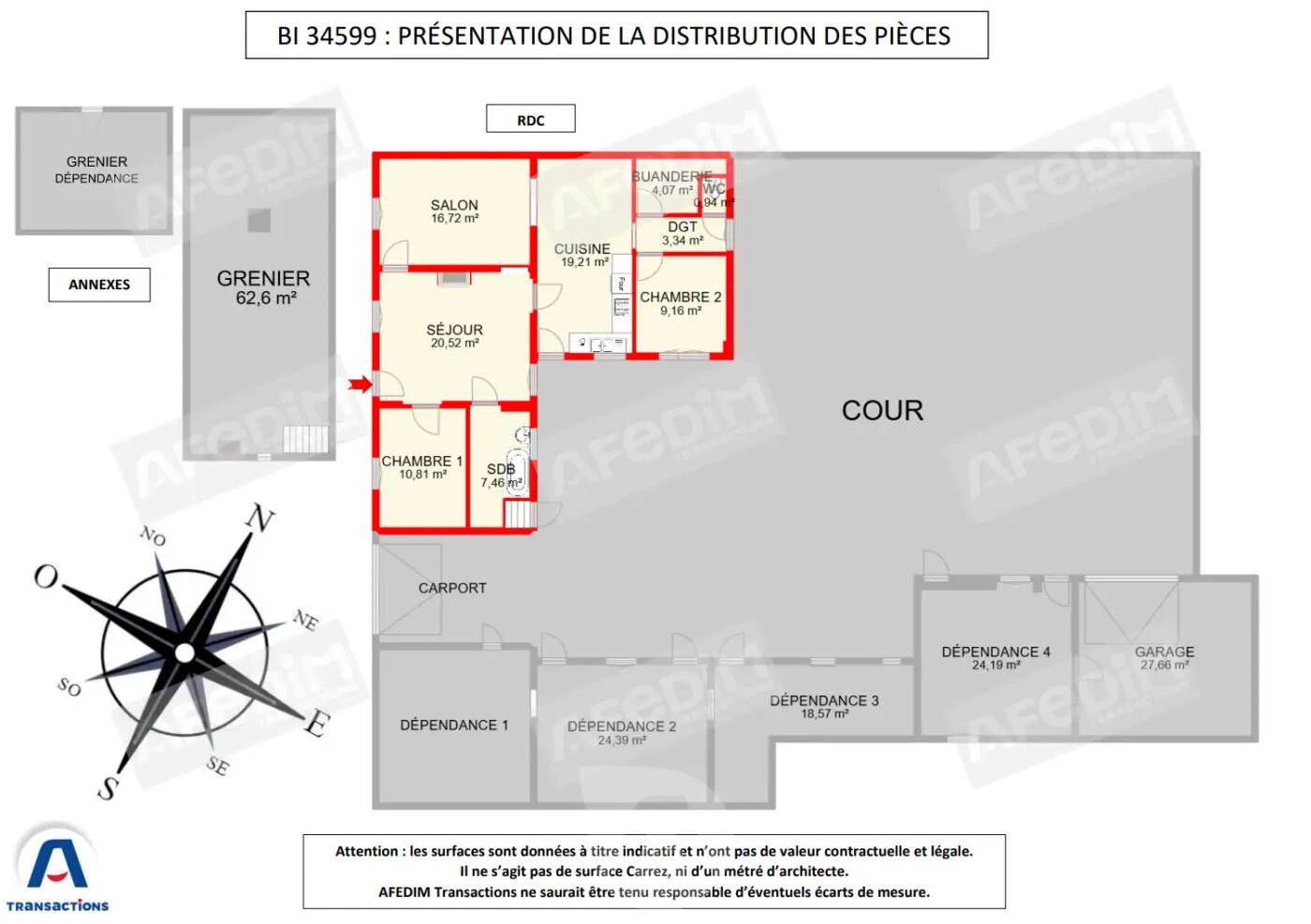 Maison à vendre, 91m², Fromelles