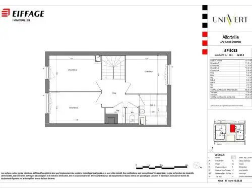 Appartement à louer, 88m², Alfortville