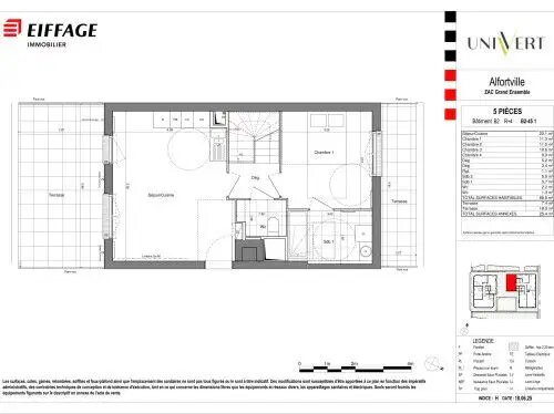 Appartement à louer, 88m², Alfortville