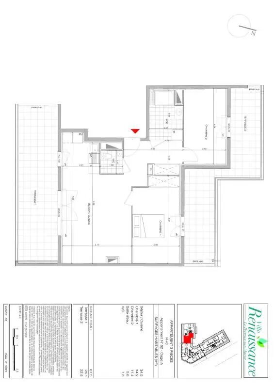 Appartement à louer, 67m², Le Perreux-sur-Marne