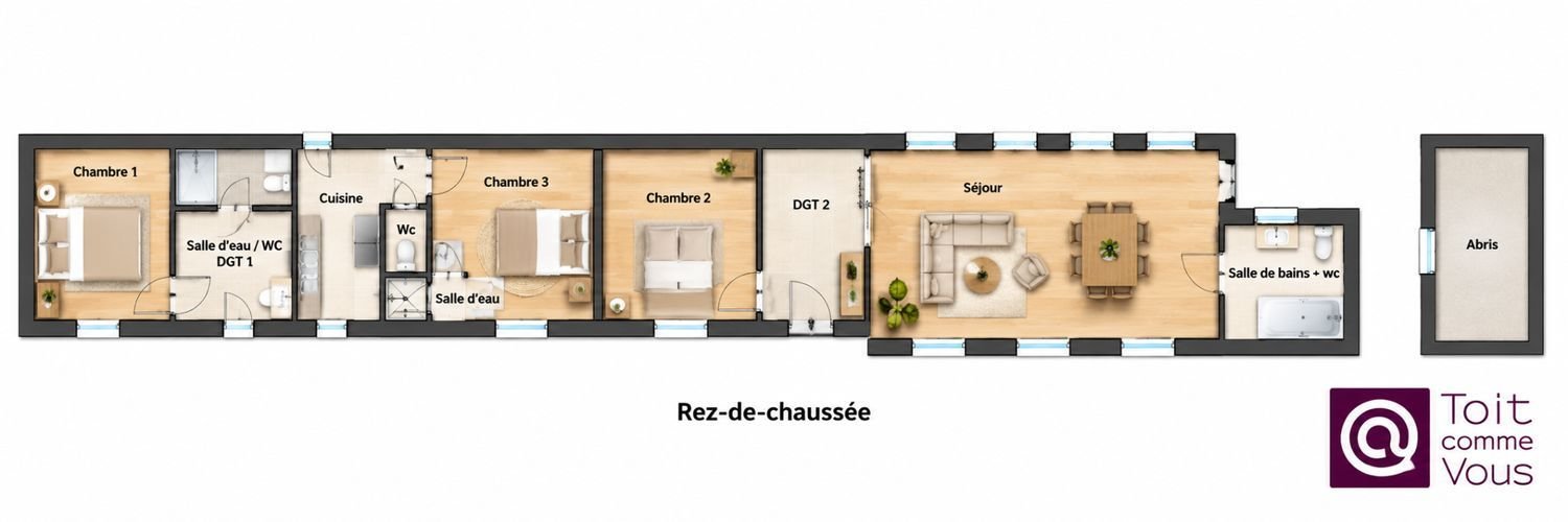 Maison à vendre, 79m², Montreuil
