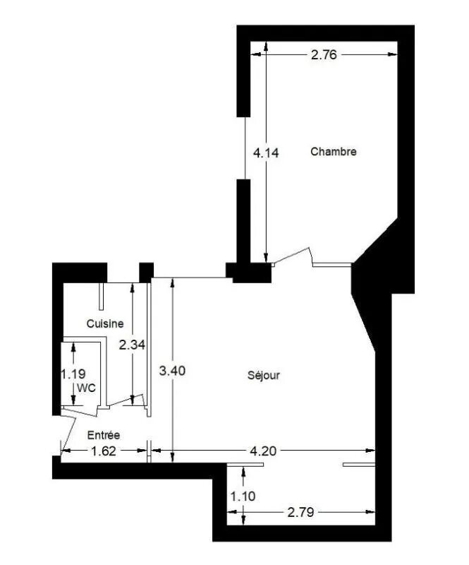 Appartement à vendre, 34m², Boulogne-Billancourt