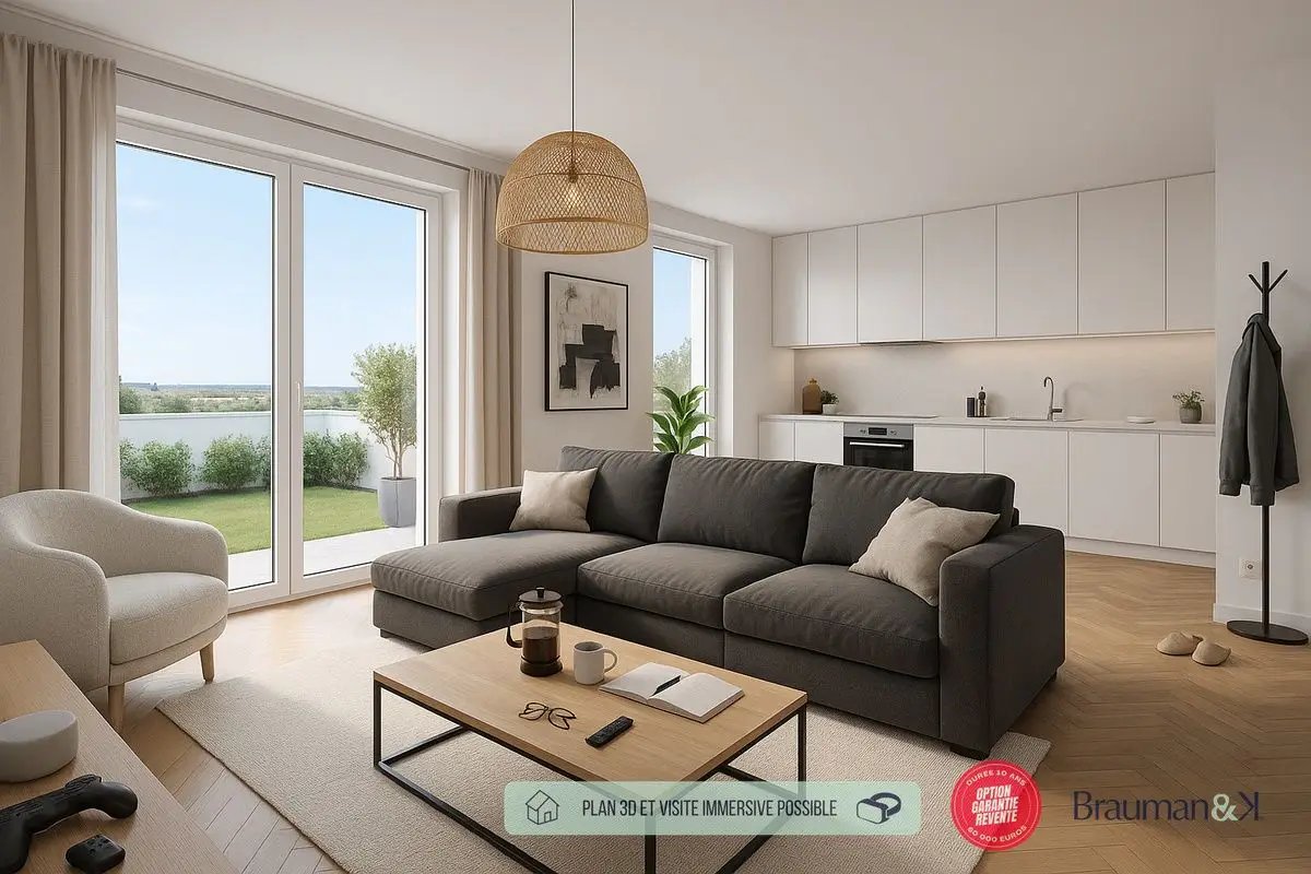 Appartement à vendre, 48m², Crespières