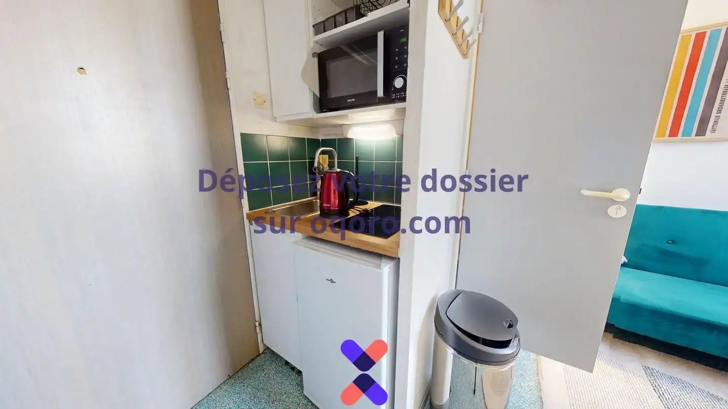 Appartement à louer, 17m², Lyon 7ème