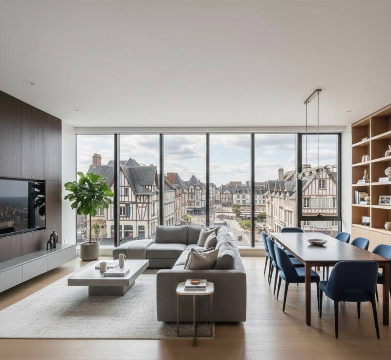 Appartement à vendre, 45m², Deauville