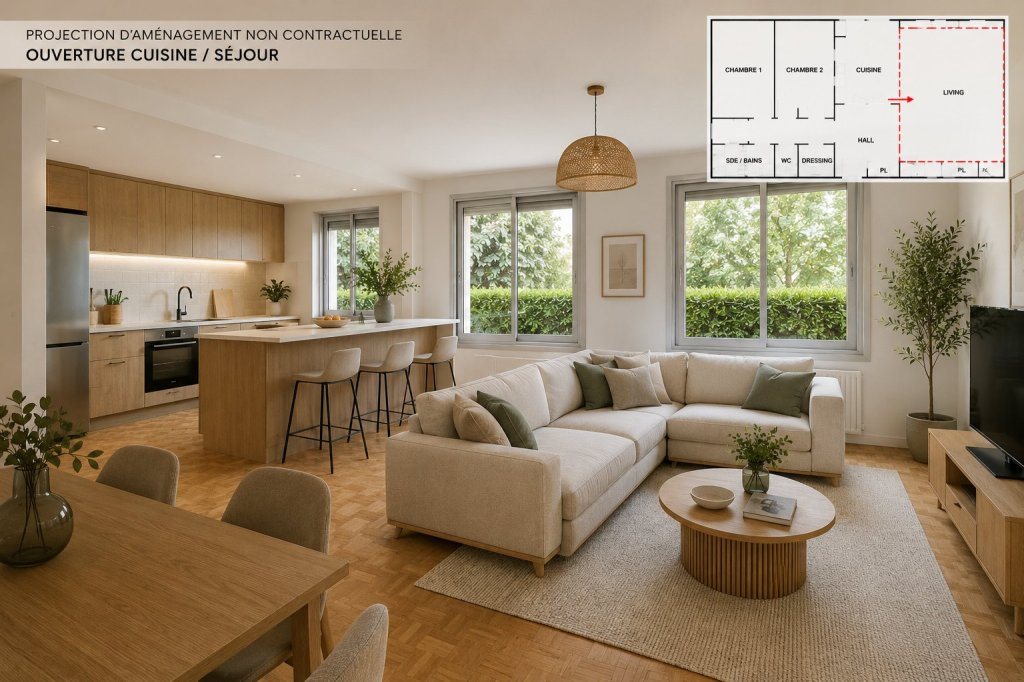 Appartement à vendre, 70m², Sèvres