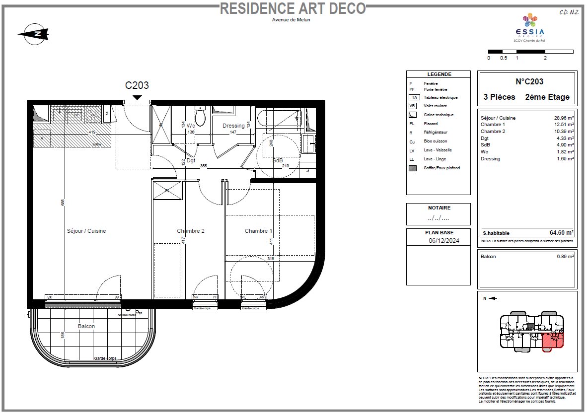 Appartement à vendre, 64m², Brunoy