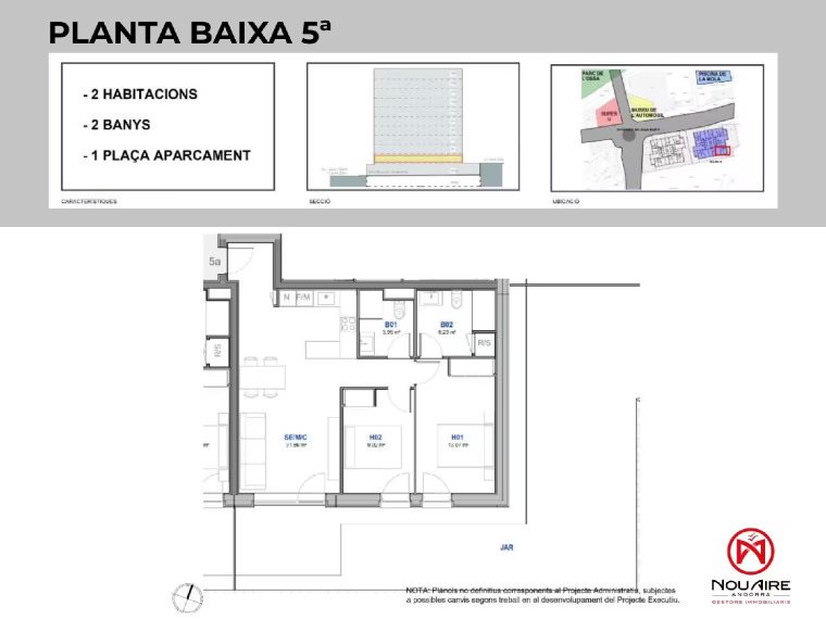 2-bedroom flat for sale in Encamp · 29 of 49
