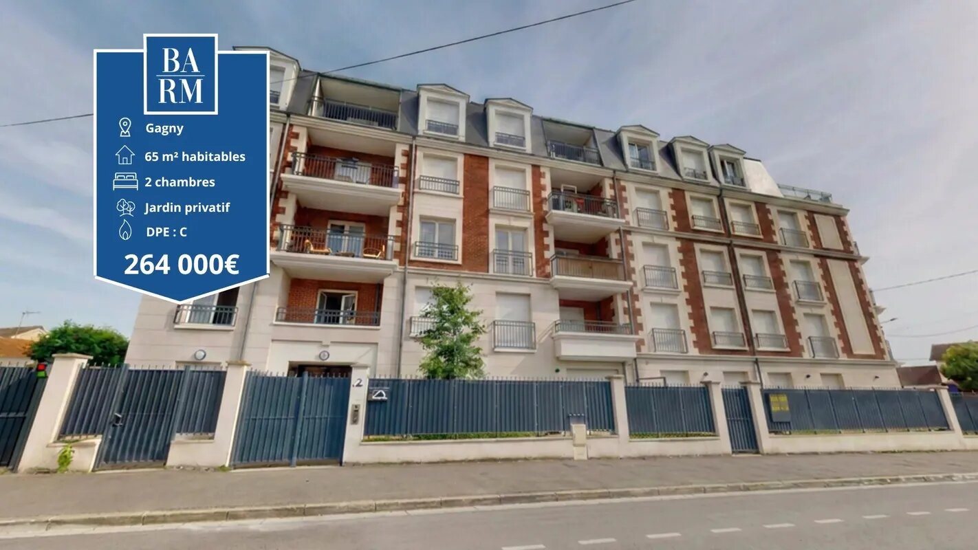 Appartement à vendre, 65m², Gagny