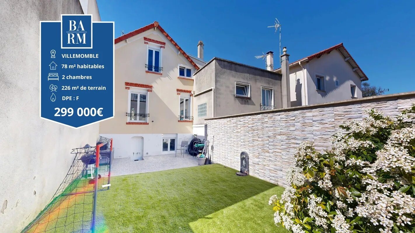 Maison à vendre, 78m², Villemomble