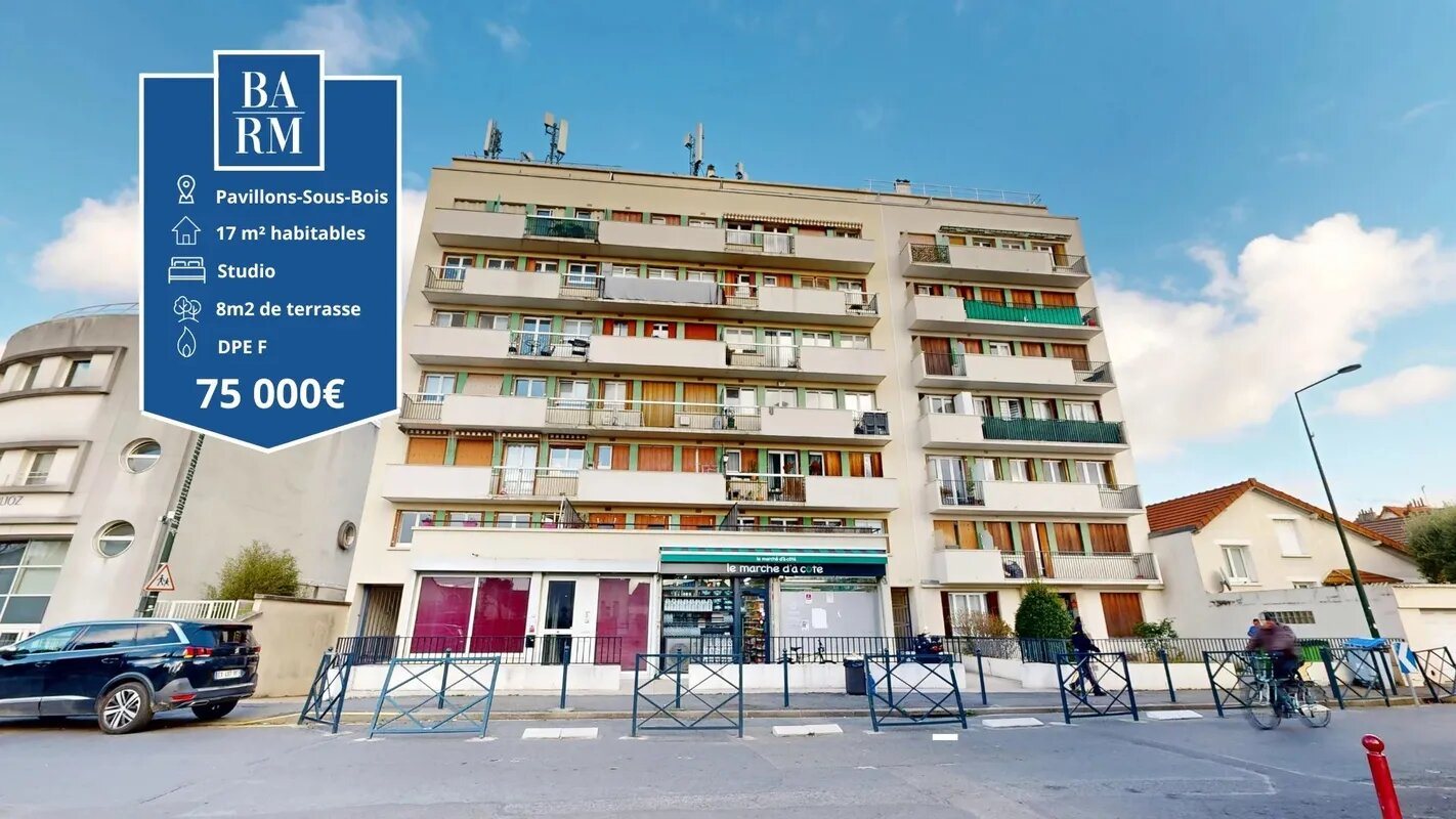 Appartement à vendre, 17m², Les Pavillons-sous-Bois