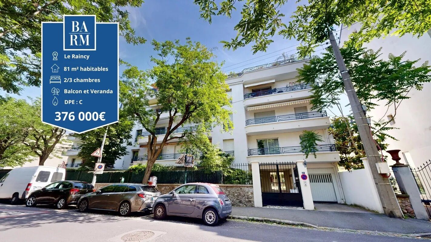 Appartement à vendre, 81m², Le Raincy