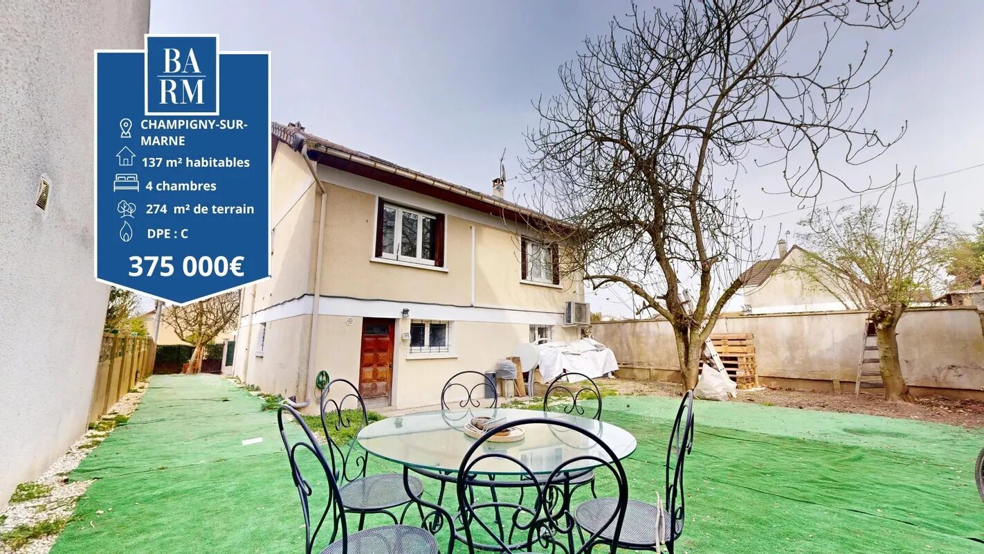 Maison à vendre, 137m², Champigny-sur-Marne