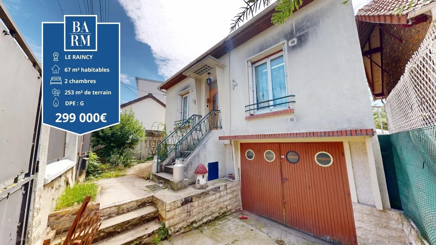 Maison à vendre, 67m², Le Raincy
