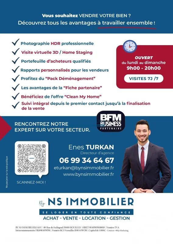 Appartement à vendre, 70m², Sartrouville