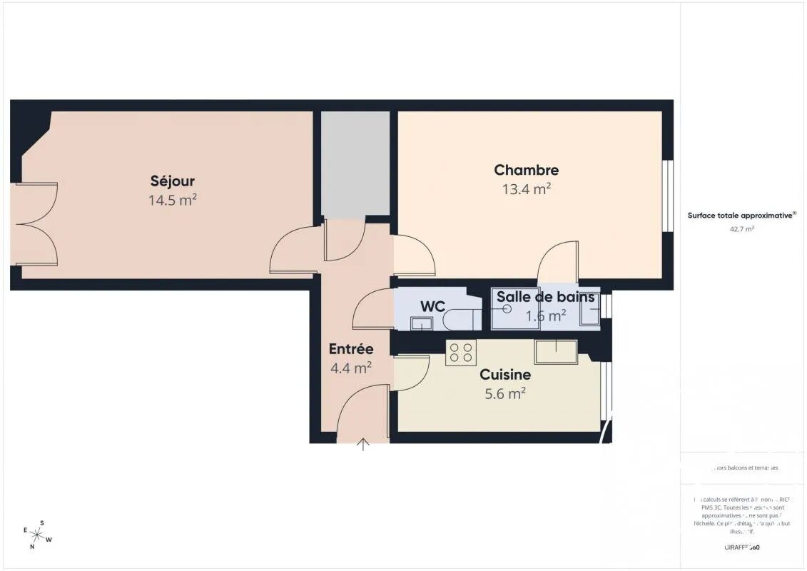 Appartement à vendre, 43m², Vitry-sur-Seine
